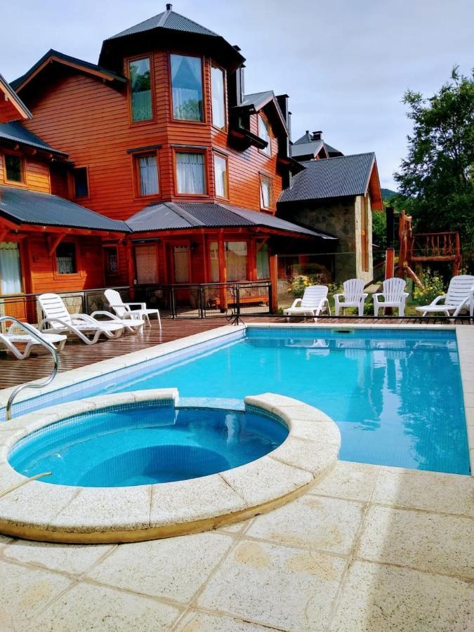 Apart Hotel Del Pellin San Martín de los Andes Eksteriør billede